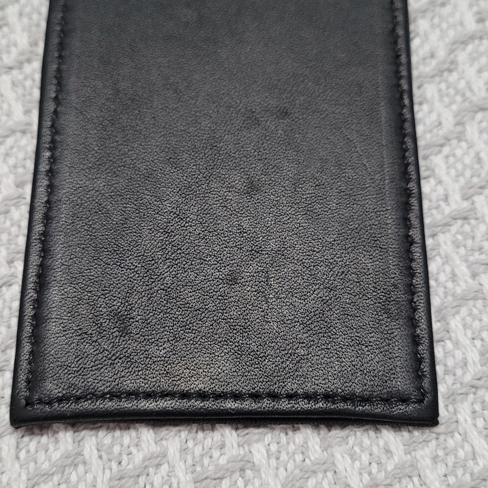 Coach Black Leather Mirror With Sleeve - Picture 6 of 8